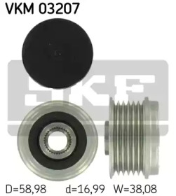 Механизм свободного хода SKF VKM 03207